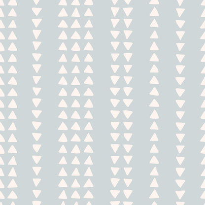 Groovy Blue Boho Pattern 3 Quilting Cotton Fabric