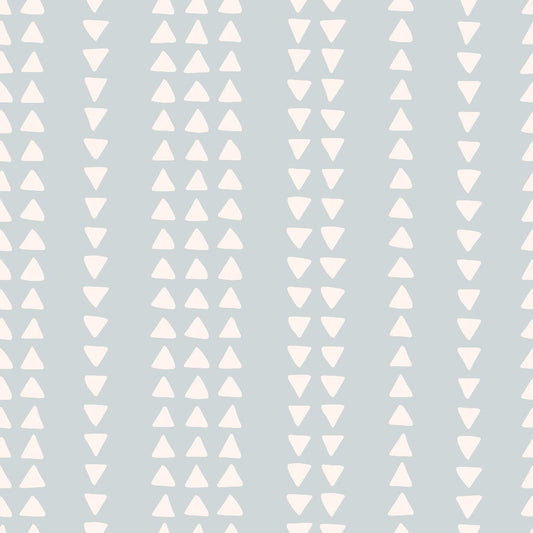 Groovy Blue Boho Pattern 3 Quilting Cotton Fabric