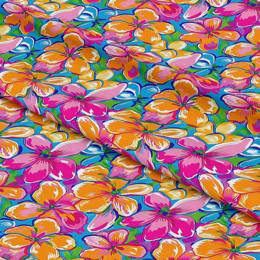 Groovy Hippie Pattern 11 Quilting Cotton Fabric