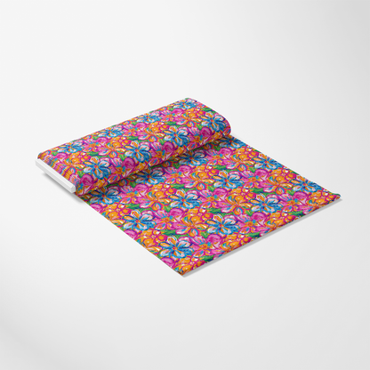 Groovy Hippie Pattern 12 Quilting Cotton Fabric