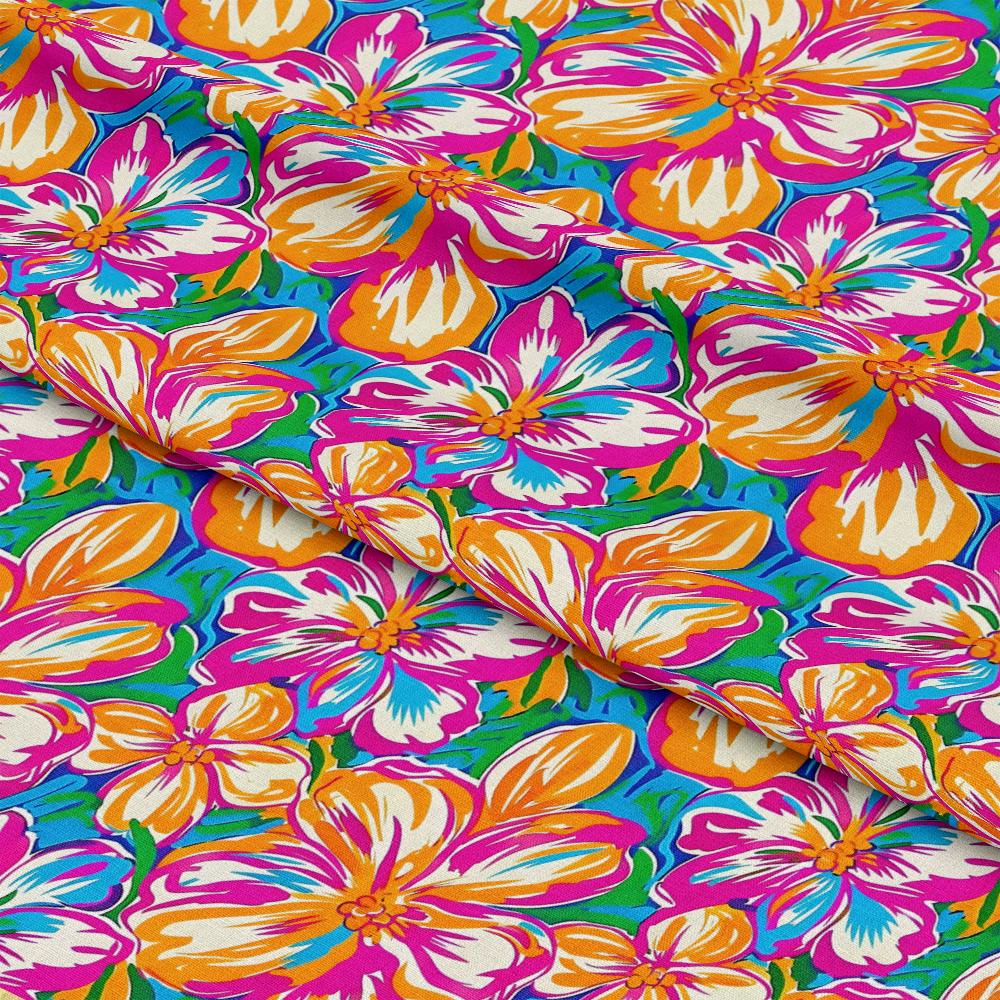 Groovy Hippie Pattern 13 Quilting Cotton Fabric