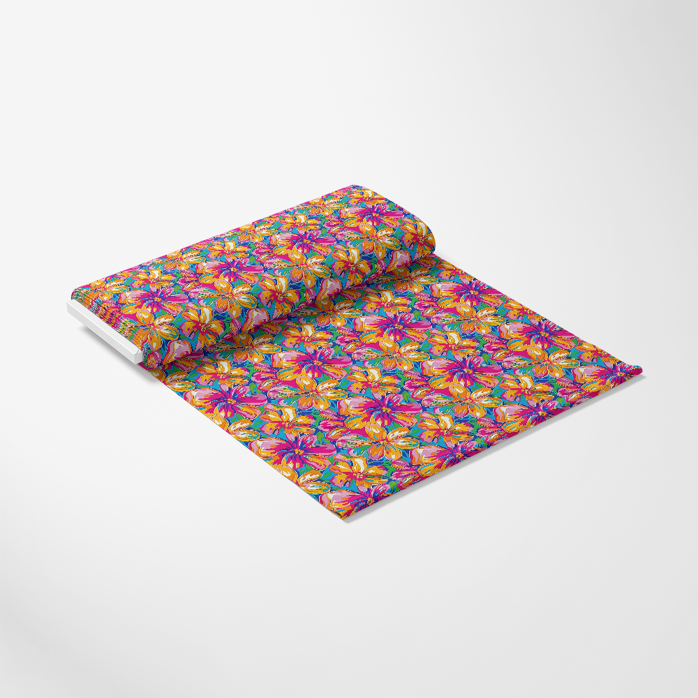 Groovy Hippie Pattern 14 Quilting Cotton Fabric