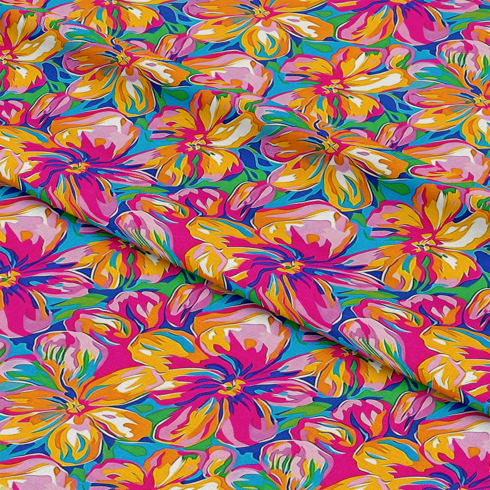 Groovy Hippie Pattern 14 Quilting Cotton Fabric