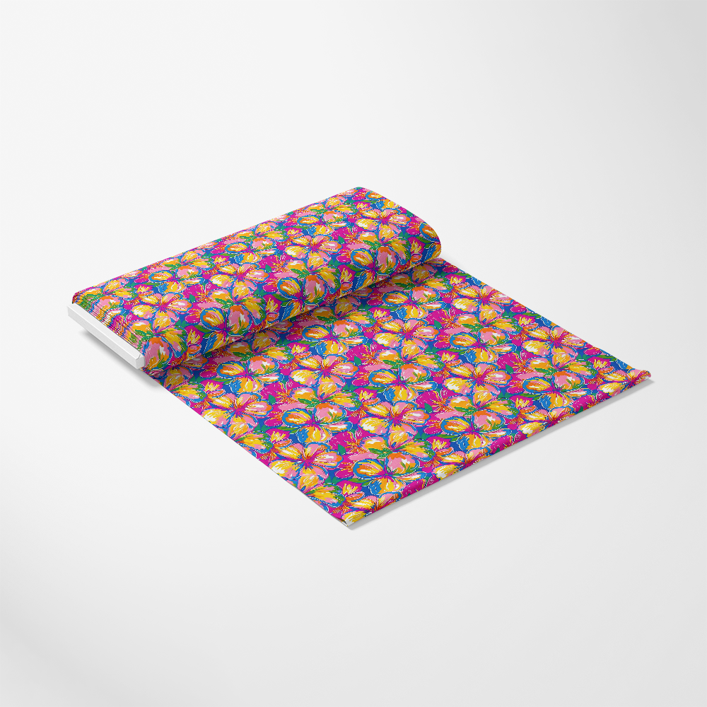 Groovy Hippie Pattern 16 Quilting Cotton Fabric