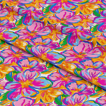 Groovy Hippie Pattern 21 Quilting Cotton Fabric