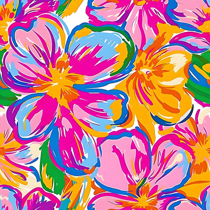 Groovy Hippie Pattern 21 Quilting Cotton Fabric