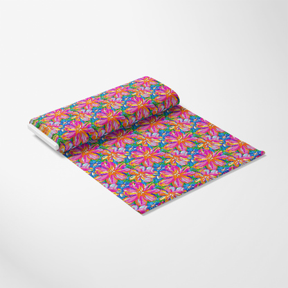 Groovy Hippie Pattern 4 Quilting Cotton Fabric