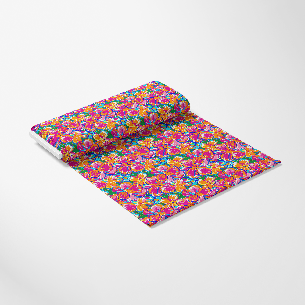 Groovy Hippie Pattern 5 Quilting Cotton Fabric