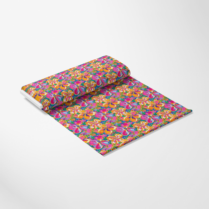 Groovy Hippie Pattern 8 Quilting Cotton Fabric