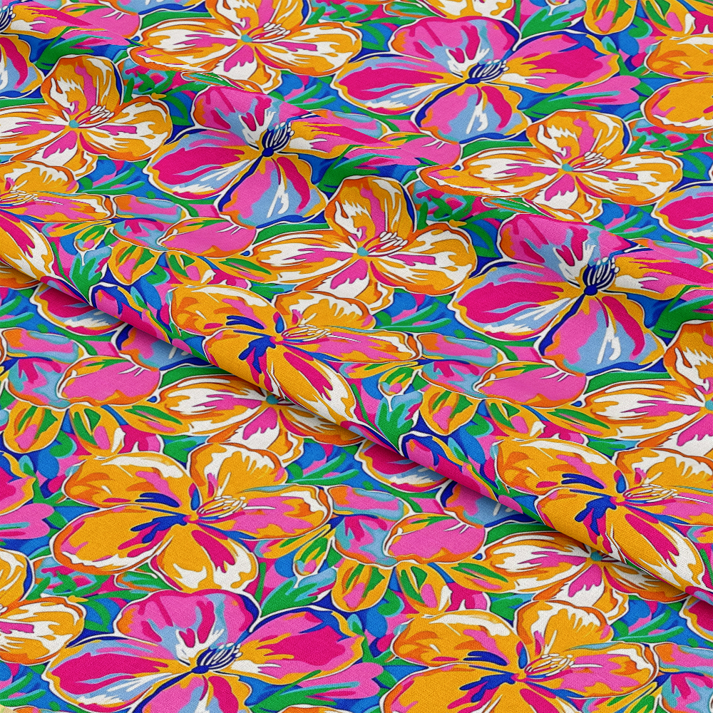 Groovy Hippie Pattern 8 Quilting Cotton Fabric