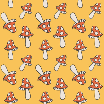 Groovy Peace and Love Pattern 4 Quilting Cotton Fabric