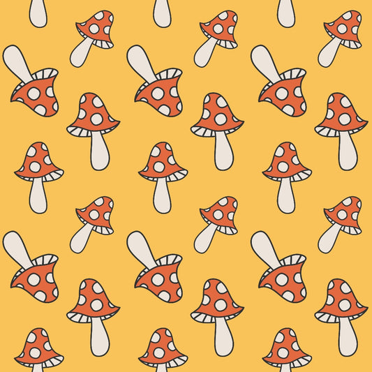 Groovy Peace and Love Pattern 4 Quilting Cotton Fabric