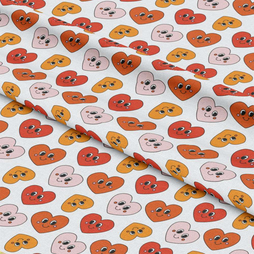 Groovy Peace and Love Pattern 12 Quilting Cotton Fabric