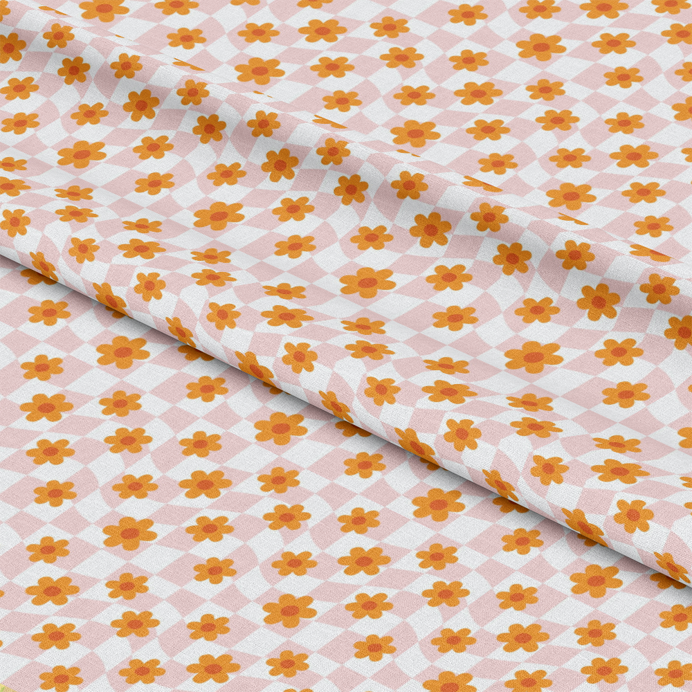 Groovy Peace and Love Pattern 13 Quilting Cotton Fabric