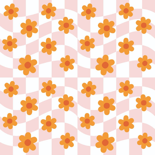 Groovy Peace and Love Pattern 13 Quilting Cotton Fabric
