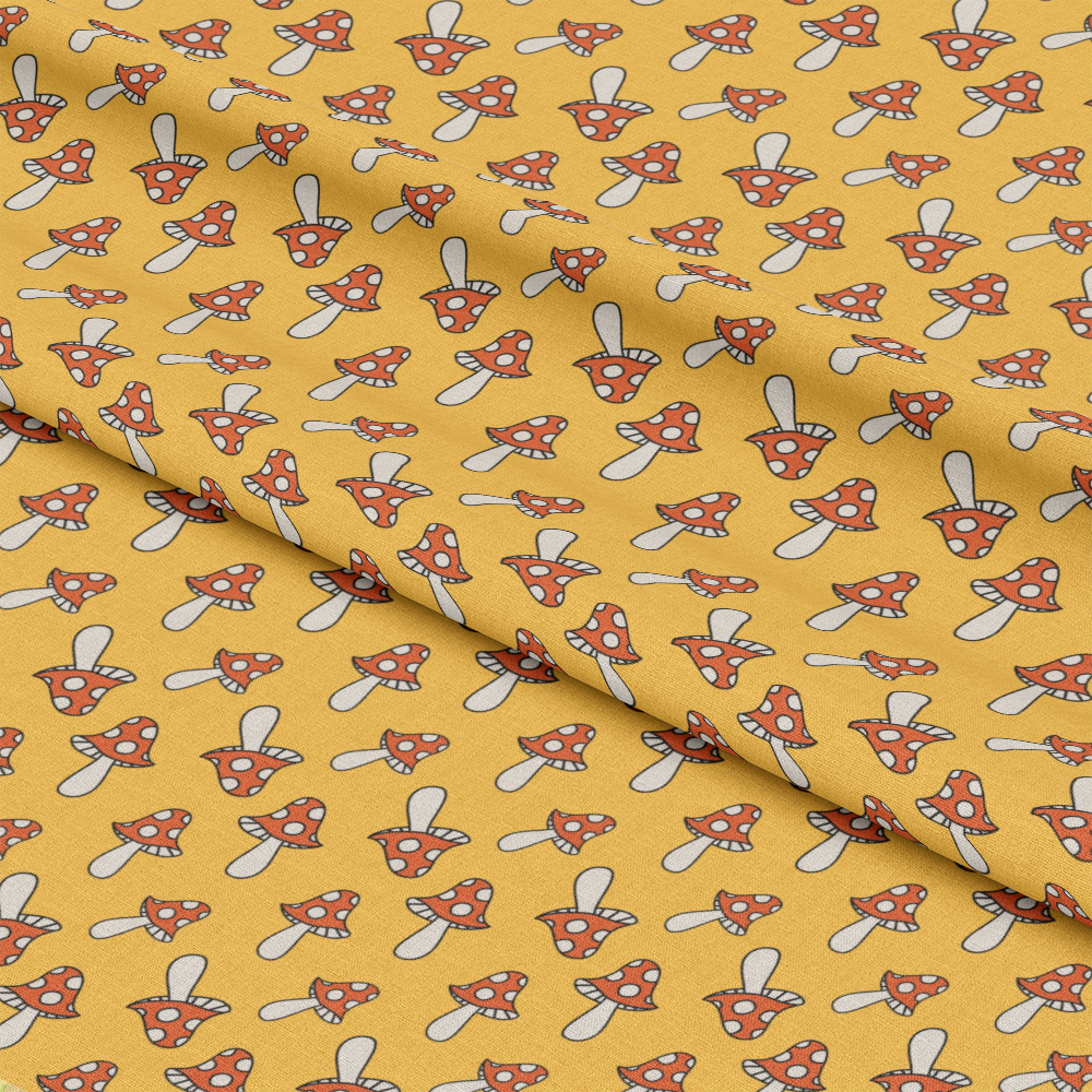 Groovy Peace and Love Pattern 4 Quilting Cotton Fabric