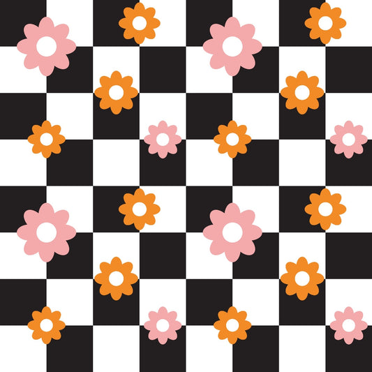 Groovy Peace and Love Pattern 5 Quilting Cotton Fabric