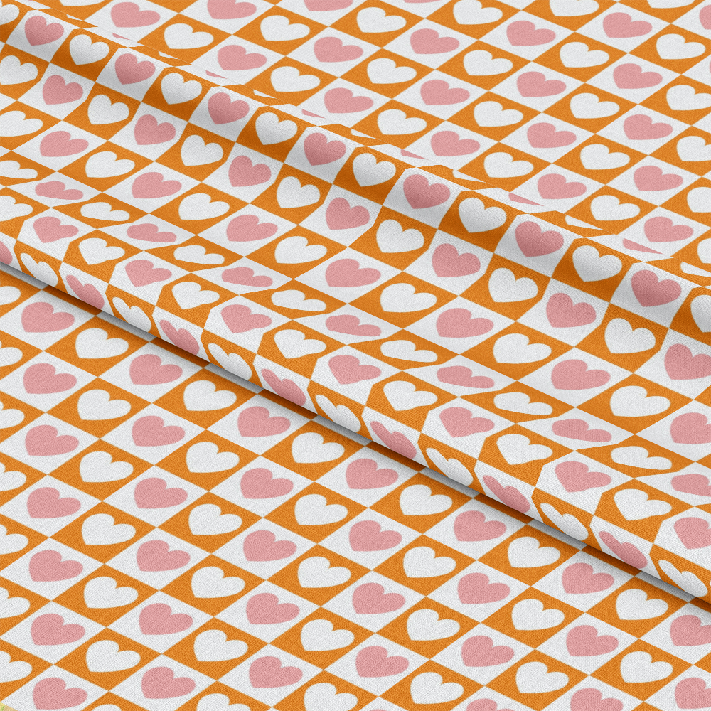 Groovy Peace and Love Pattern 8 Quilting Cotton Fabric