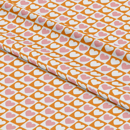 Groovy Peace and Love Pattern 8 Quilting Cotton Fabric