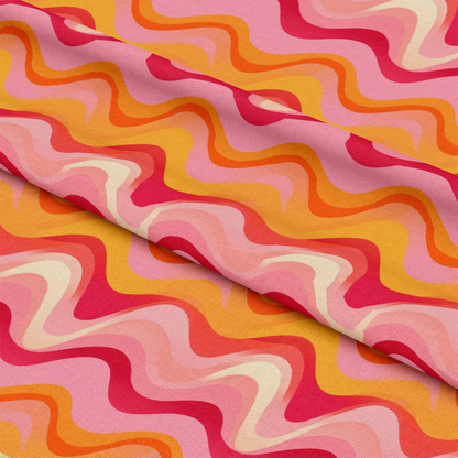 Groovy Pinks Pattern 9 Quilting Cotton Fabric