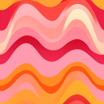 Sherbet Sunset Pattern 9 Minky Fabric