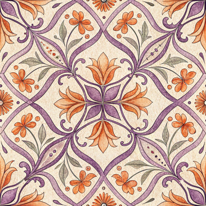 Groovy Time Pattern 11 Quilting Cotton Fabric