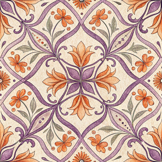 Groovy Time Pattern 11 Quilting Cotton Fabric