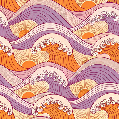 Lavender Lattice Pattern 14 Minky Fabric