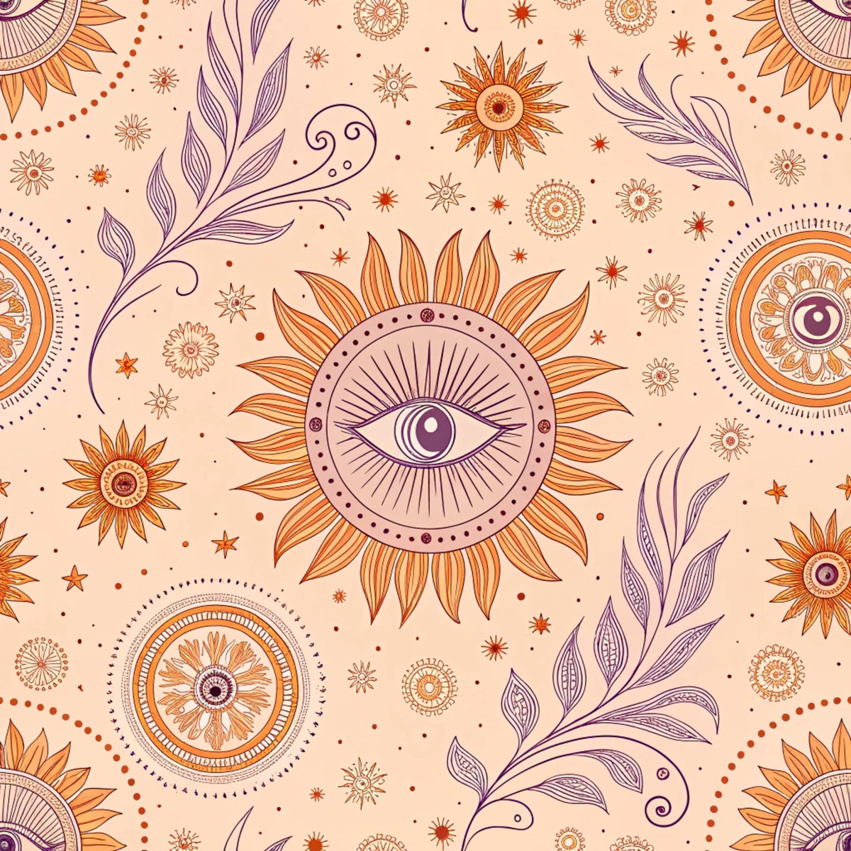 Lavender Lattice Pattern 17 Minky Fabric
