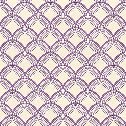 Lavender Lattice Pattern 19 Minky Fabric