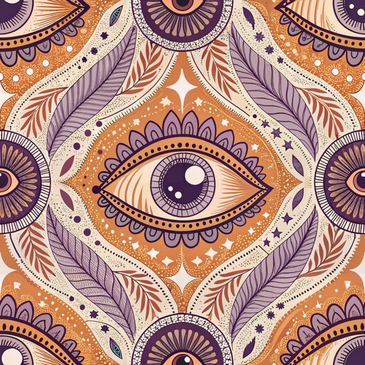 Groovy Time Pattern 26 Quilting Cotton Fabric