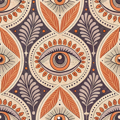 Groovy Time Pattern 2 Quilting Cotton Fabric
