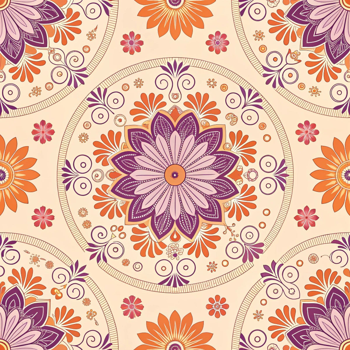 Lavender Lattice Pattern 30 Minky Fabric