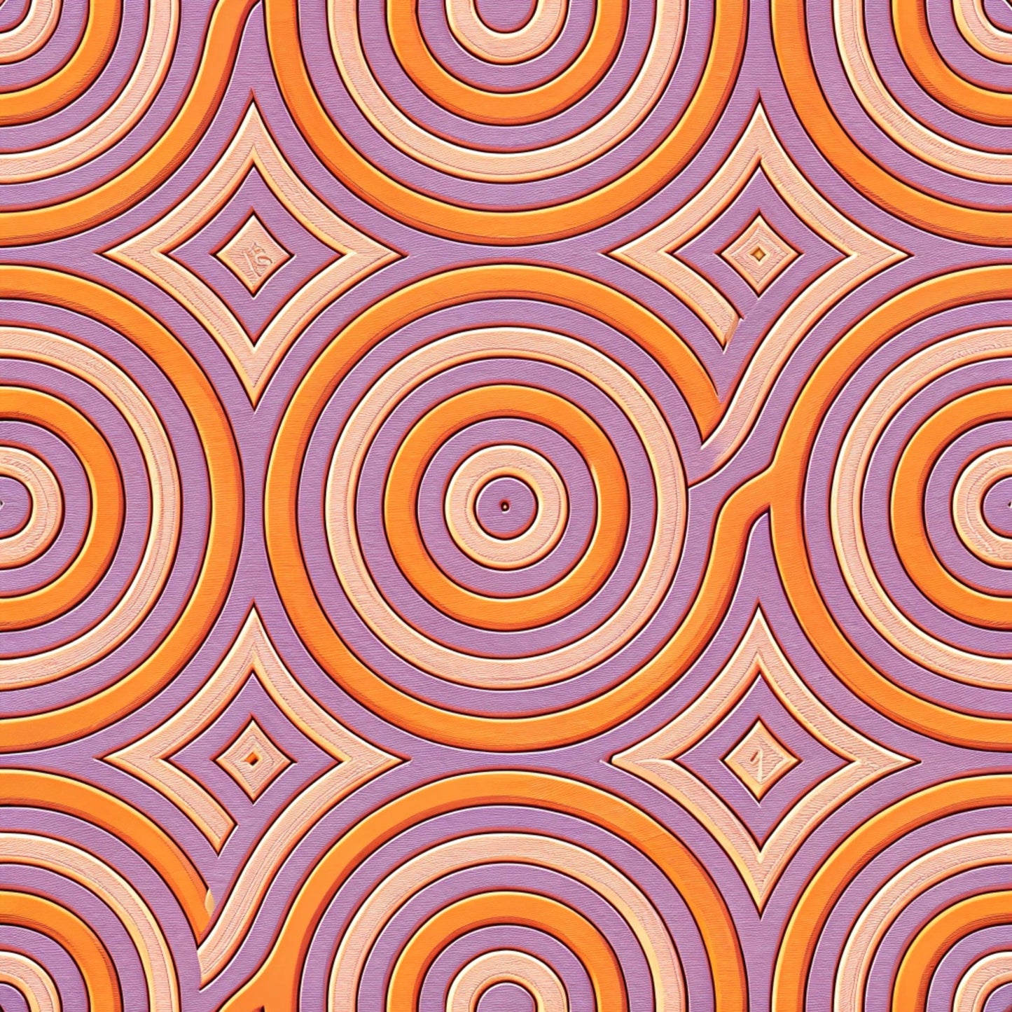 Groovy Time Pattern 5 Quilting Cotton Fabric