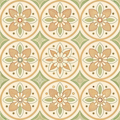 Groovy Time Pattern 6 Quilting Cotton Fabric