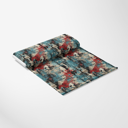 Grunge Dry Paint Texture Pattern 10 Quilting Cotton Fabric
