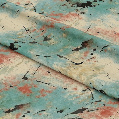 Grunge Dry Paint Texture Pattern 2 Quilting Cotton Fabric