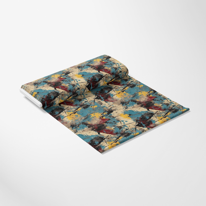 Grunge Dry Paint Texture Pattern 3 Quilting Cotton Fabric