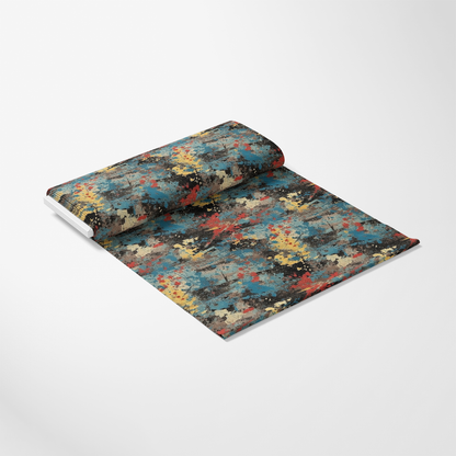 Grunge Dry Paint Texture Pattern 6 Quilting Cotton Fabric