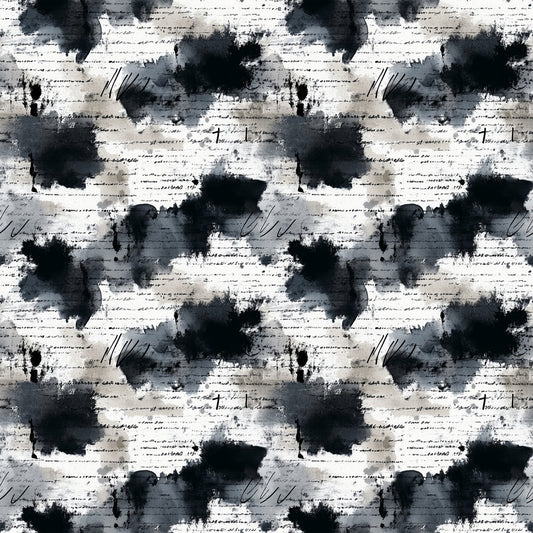 Grunge Echoes Pattern 1 Quilting Cotton Fabric