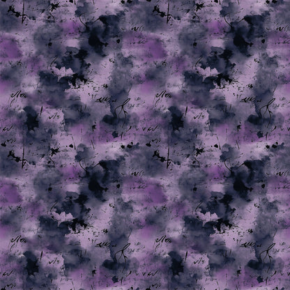 Inkwash Manuscript Pattern 12 Minky Fabric