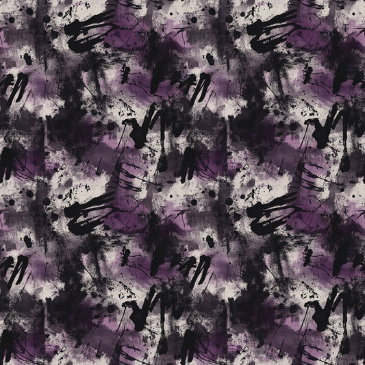 Grunge Echoes Pattern 2 Quilting Cotton Fabric
