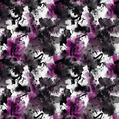 Inkwash Manuscript Pattern 4 Minky Fabric