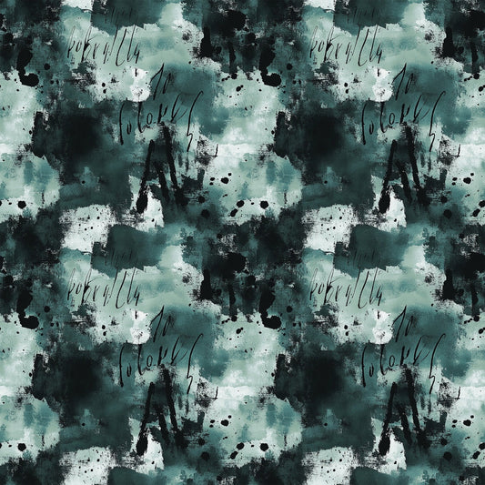 Grunge Echoes Pattern 5 Quilting Cotton Fabric