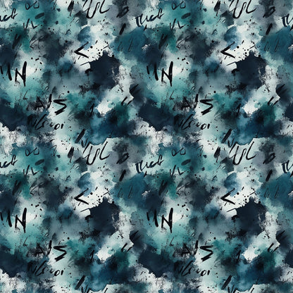 Grunge Echoes Pattern 6 Quilting Cotton Fabric