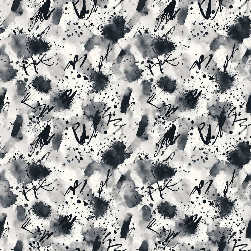 Inkwash Manuscript Pattern 8 Minky Fabric