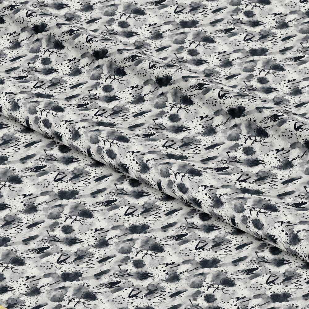 Grunge Echoes Pattern 8 Quilting Cotton Fabric