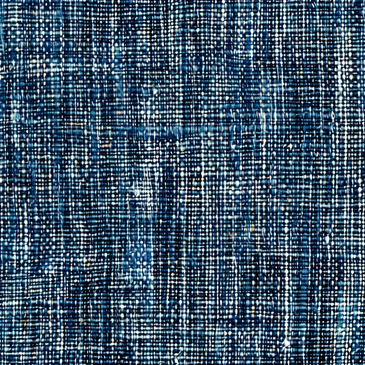 Indigo Weave Pattern 10 Minky Fabric