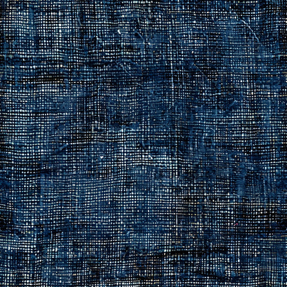 Indigo Weave Pattern 11 Minky Fabric