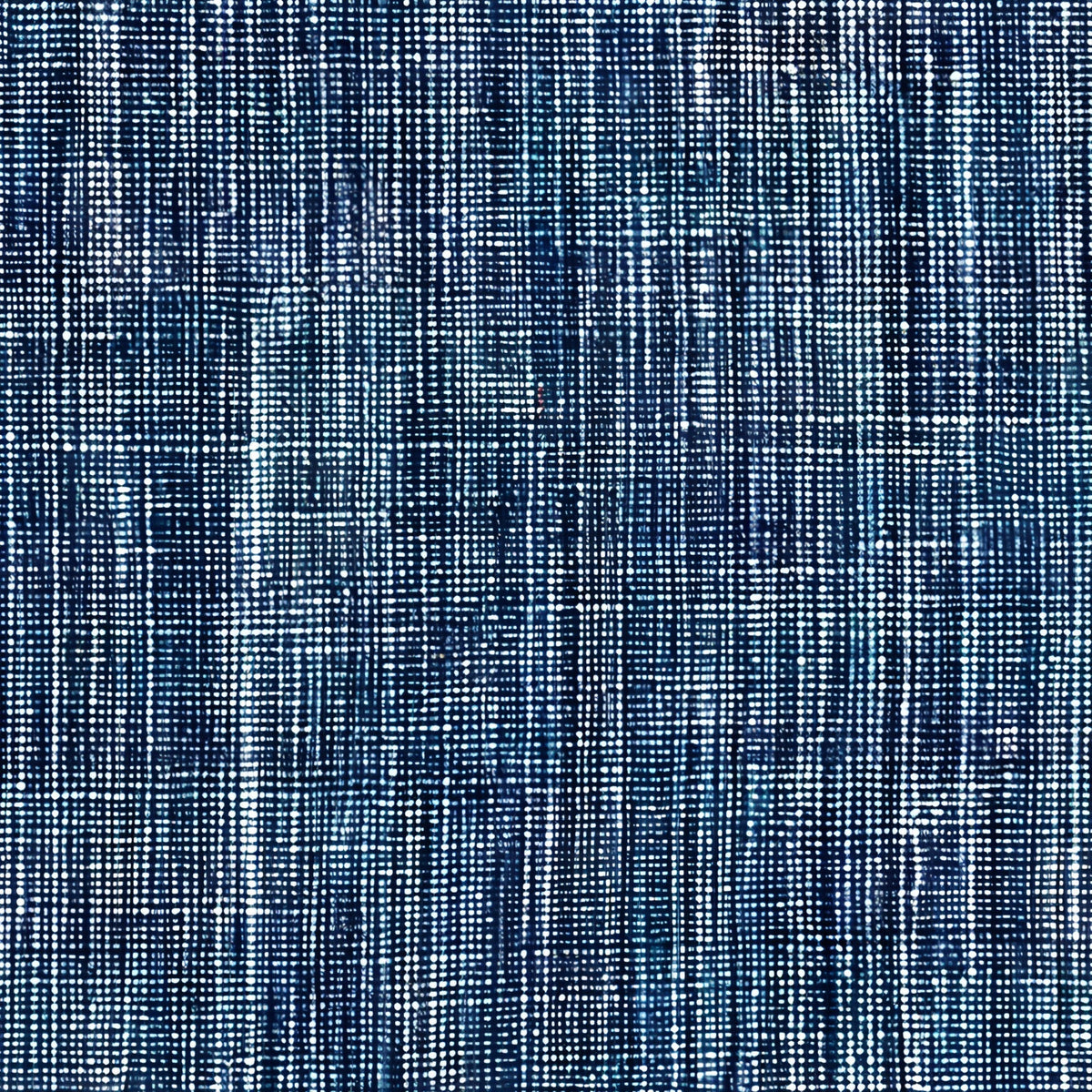 Indigo Weave Pattern 13 Minky Fabric